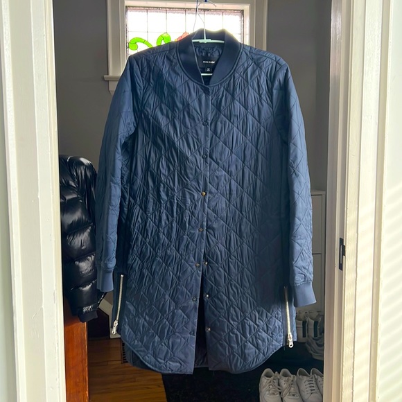 Vero Moda Jackets & Blazers - Vero Moda Long Bomber size L Navy Blue